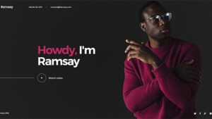 Ramsay v1.1.0 Personal CVResume WordPress Theme