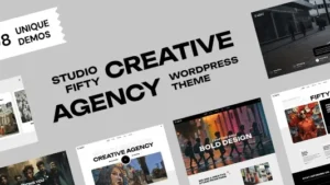 StudioFifty v1.0.2 Creative Agency and Portfolio WordPress Theme