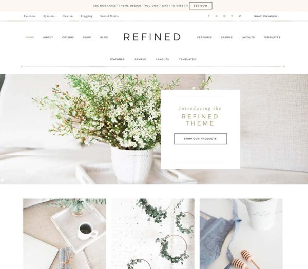 StudioPress Refined Pro v1.1.0 Genesis WordPress Theme
