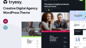 Tryesy v1.0 Creative Digital Agency WordPress Theme