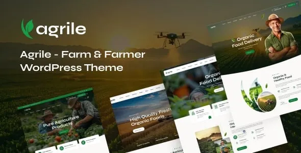 Agrile v1.0.5 Farm & Farmer WordPress Theme