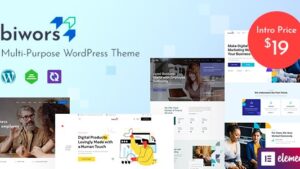 Biwors v1.0 Modern & Multipurpose WordPress Theme