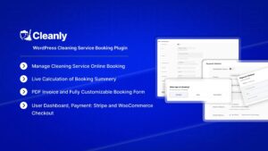 Cleanly v3.1.0 – Cleaning Service Booking WordPress Plugin
