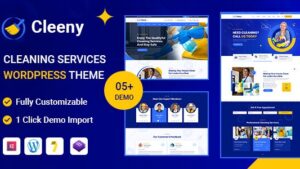 Cleeny v1.0.0 Cleaning Services & Repair Company WordPress Theme