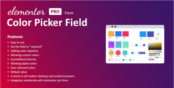 Color Field for Elementor form v1.1.0