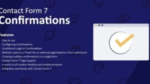 Configuring Confirmations for Contact Form 7 v1.2.0