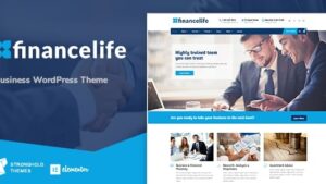 FinanceLife v10.1 Business WordPress Theme