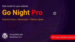 Go Night Dark Mode v1.1.2 WordPress Plugin