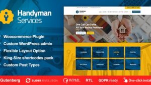 Handyman Services (v1.2.7) Construction & Renovation WordPress Theme
