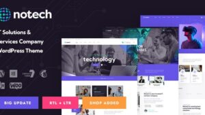 Notech v1.1 IT Solutions & Services WordPress Theme