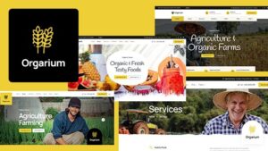 Orgarium (v1.2.0) Agriculture & Organic Farm WordPress Theme