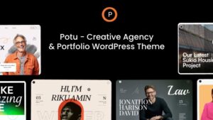 Potu v1.1 Creative Agency & Portfolio WordPress Theme