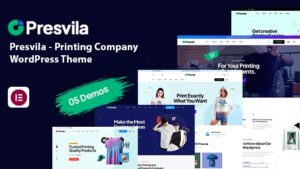 Presvila v1.0 Printing Company WordPress Theme