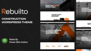 Rebuilto (v1.1.3) Construction WordPress Theme