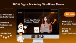SEOINUX (v2.0.2) SEO & Digital Marketing Agency WordPress Theme