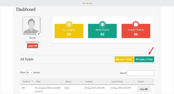 Support Ticket System For Woocommerce v2.0.7