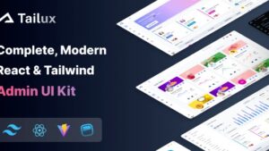 Tailux (v1.1.0) React Tailwind Admin Template
