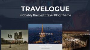 Travelogue v2.4 Travel Blog WordPress Theme