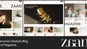 Zaan - Personal Lifestyle Blog and Magazine