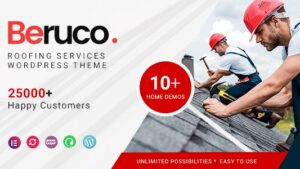 Beruco (v2.0) Roofing Services WordPress Theme