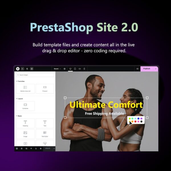Element Flow v2.1.3 - Site Builder & Page builder PrestaShop