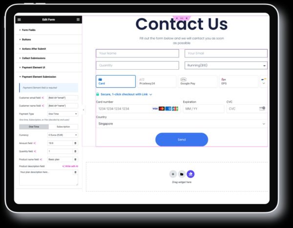 Elementor Stripe Payment (Premium) v1.17.3 [Activated]