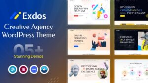 Exdos (v1.1.1) Digital Agency WordPress Theme