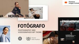 Fotógrafo v1.0 - Photography Videographer WordPress Theme [Activated]
