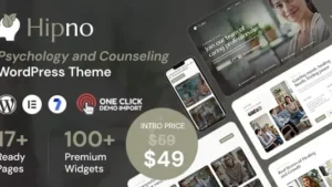 Hipno – Psychology and Counseling WordPress Theme v1.0.1