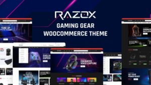 Razox v1.0.3 Gaming Gear WooCommerce Theme