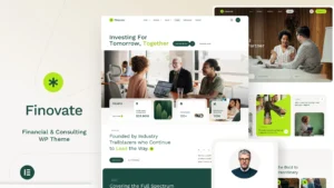 Finovate (v25.0) Financial Advisors & Business Consulting WordPress Theme