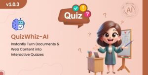 AI Powered Quiz Generator - QuizWhiz AI - Built With Laravel