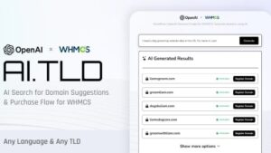 v1.2 AI.TLD: AI Search for Available Domain Names (OpenAI + WHMCS)