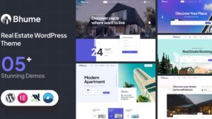 Bhume v1.0.7 Real Estate WordPress Theme