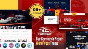 Carepair (v1.0.0) Car Service & Auto Repair WordPress Theme