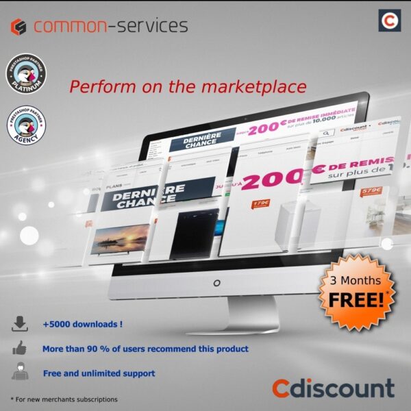 PrestaShop Cdiscount Marketplace v4.5.28