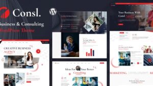 Consl v1.0.1 Consulting Business WordPress Theme