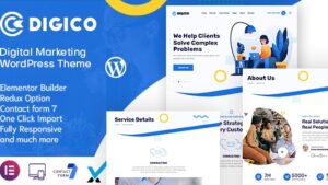 Digico (v1.0) Multipurpose Consulting WordPress Theme
