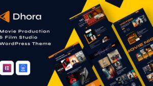 Dhora v1.0.5 Movie and Film Production WordPress Theme