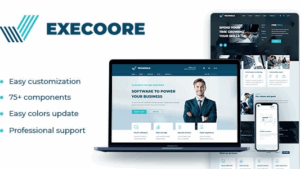 Execoore (v1.4.8) Technology And Fintech Theme