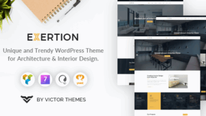 Exertion (v1.5) Architecture & Interior Design WordPress Theme