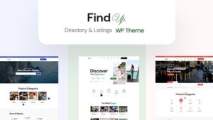 Findup (v1.1.4) Directory & Listing WordPress Theme + RTL