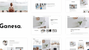 Ganesa (v1.0.4) Minimal WordPress Personal Blog Theme