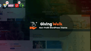 GivingWalk (v2.1) Multipurpose Nonprofit WordPress Theme