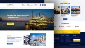 Offshore (v1.0.8) Industrial Business Responsive WP theme