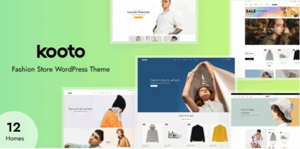 Kooto (v1.0.1) Fashion Store WordPress Theme