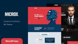 Microx (v1.0.8) Personal Portfolio WordPress Theme + RTL
