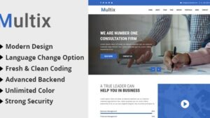 Mulzix v2.0 Multipurpose Business and Agency CMS