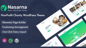 Nasarna (v2.0.2) NonProfit Charity WordPress Theme