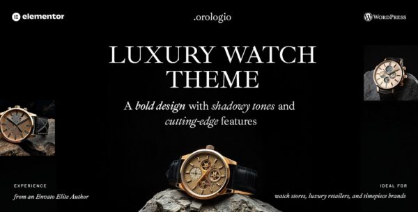 Orologio (v1.0) Luxury Watch Store WordPress Theme